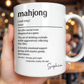 Personalized Mahjong Definition Coffee Mug Custom Gift for Friends Edge-to-edge Mug GradoCreations