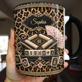 Personalized Mahjong Queen Accent Mug Custom Name Gift