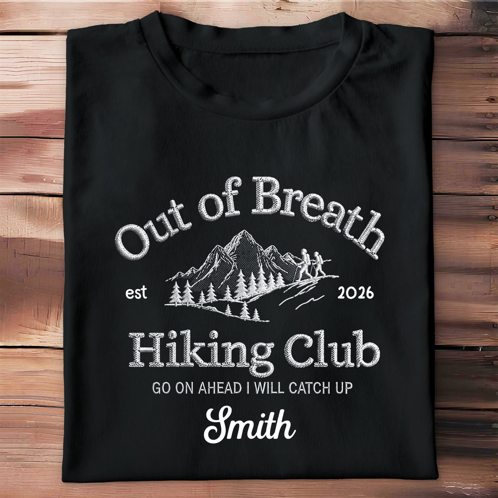 Personalized Hiking Club T-Shirt Hoodie Custom Gift for Him/Her Shirt GradoCreations