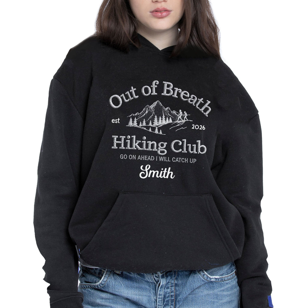 Personalized Hiking Club T-Shirt Hoodie Custom Gift for Him/Her Shirt GradoCreations