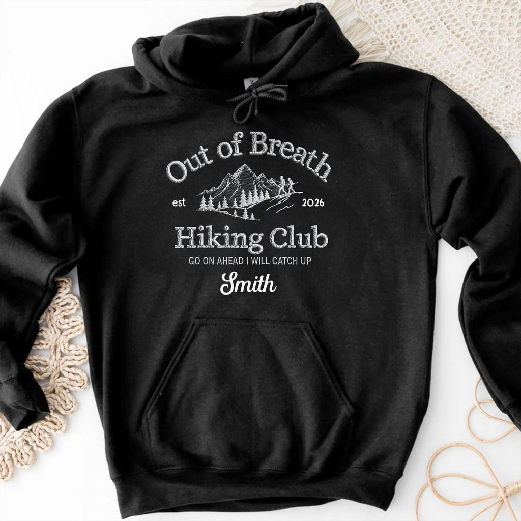 Personalized Hiking Club T-Shirt Hoodie Custom Gift for Him/Her Shirt GradoCreations