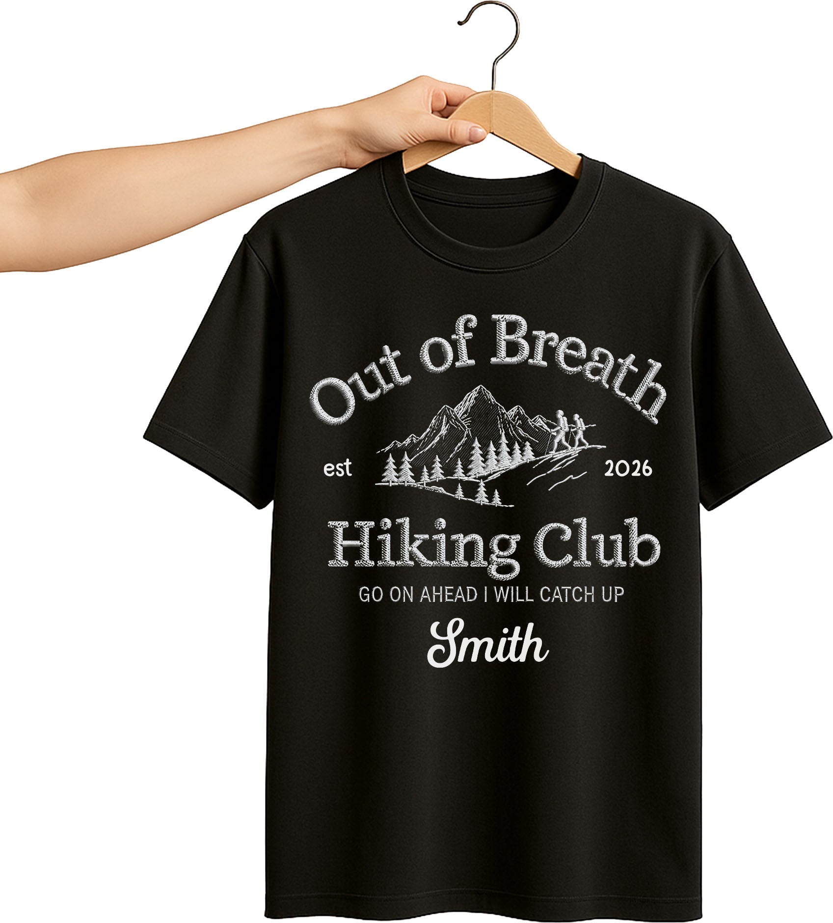 Personalized Hiking Club T-Shirt Hoodie Custom Gift for Him/Her Shirt GradoCreations