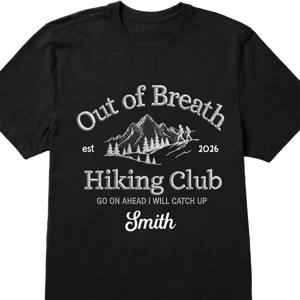 Personalized Hiking Club T-Shirt Hoodie Custom Gift for Him/Her Shirt GradoCreations