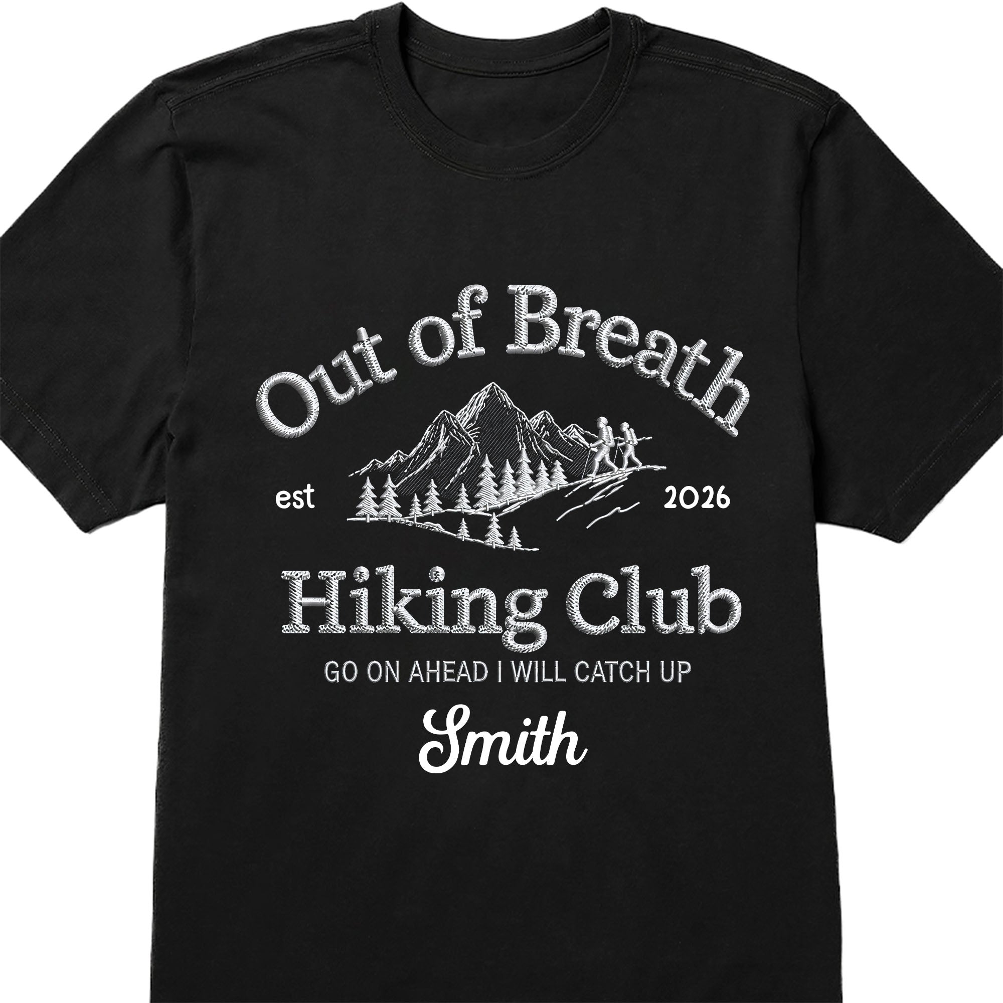 Personalized Hiking Club T-Shirt Hoodie Custom Gift for Him/Her Shirt GradoCreations