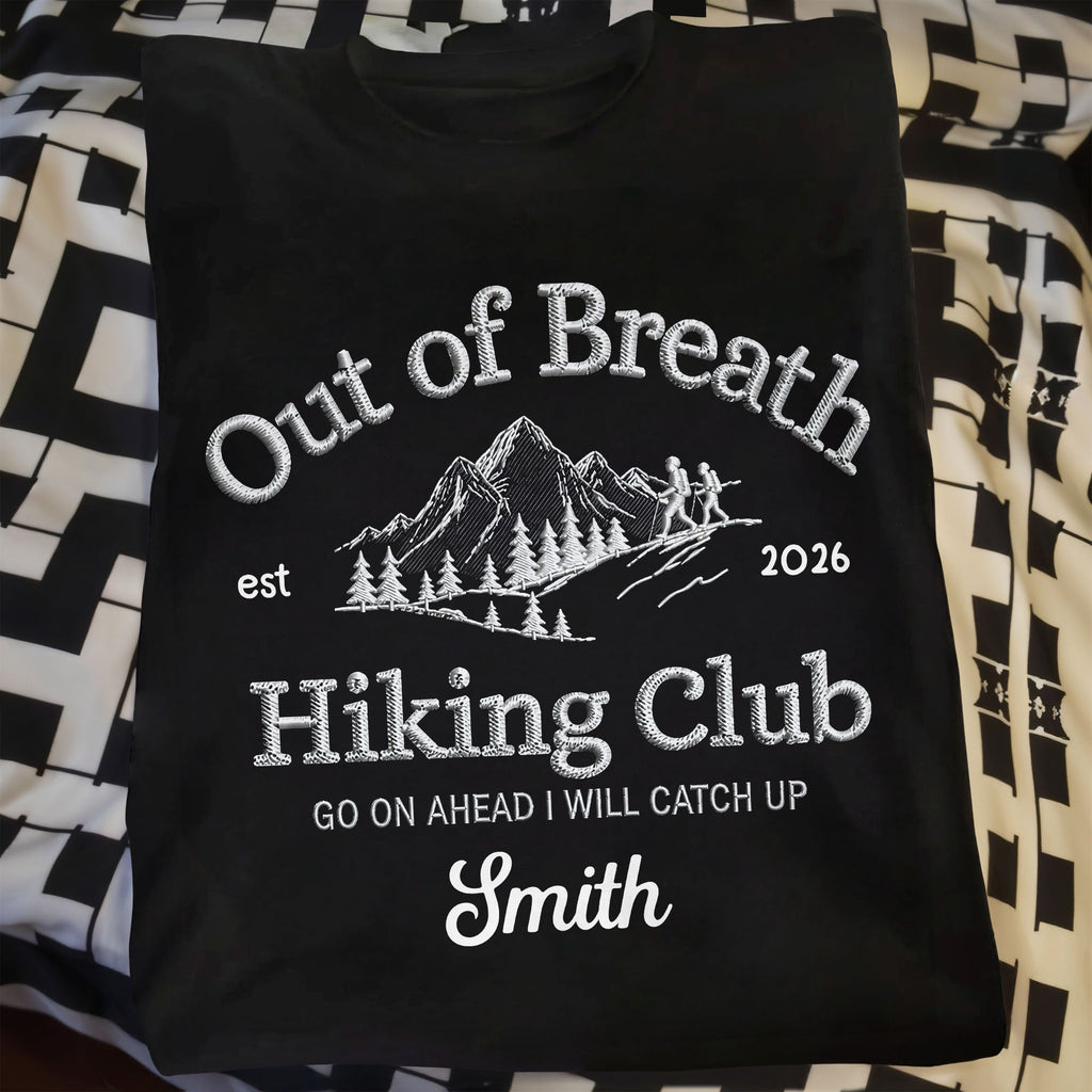 Personalized Hiking Club T-Shirt Hoodie Custom Gift for Him/Her Shirt GradoCreations