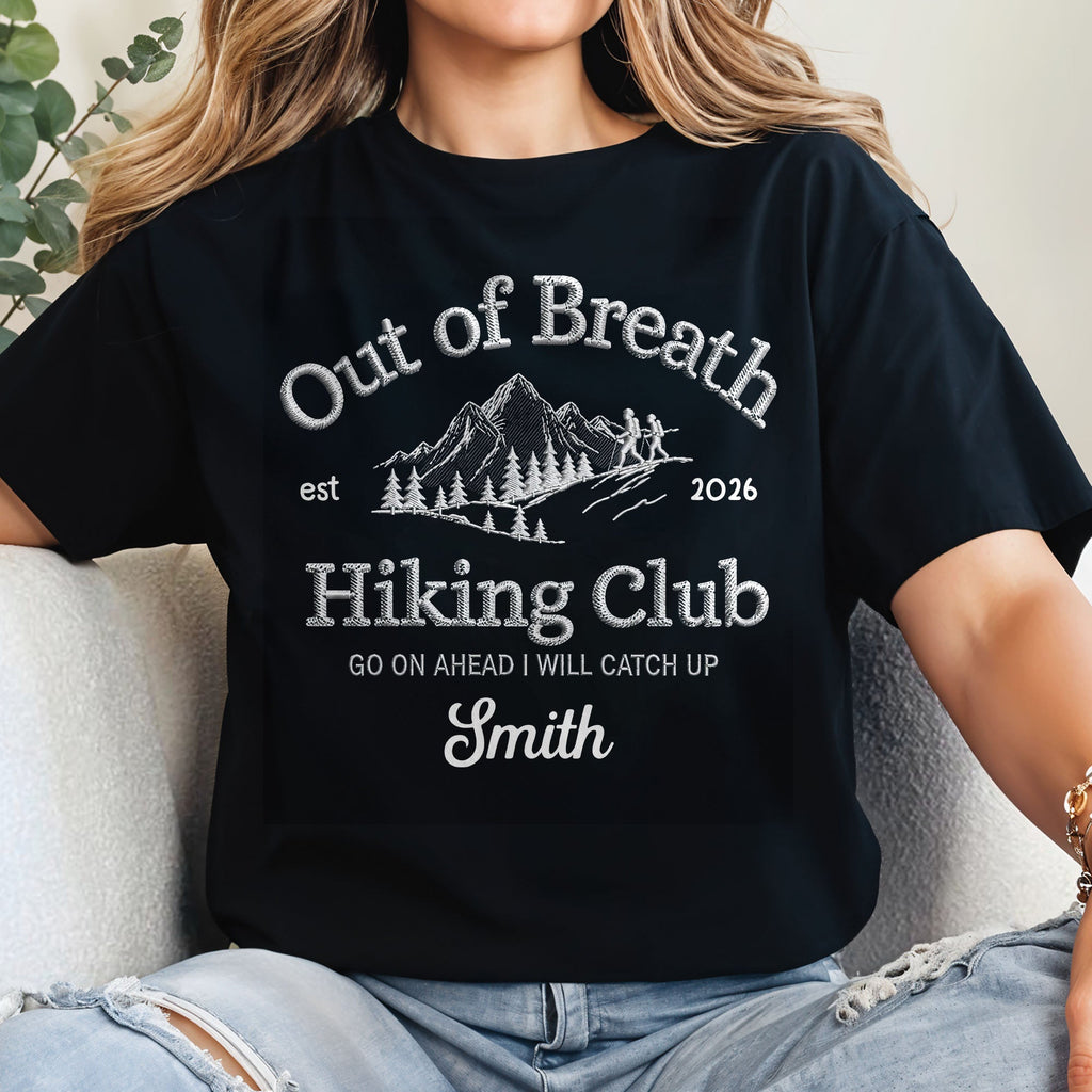Personalized Hiking Club T-Shirt Hoodie Custom Gift for Him/Her Shirt GradoCreations