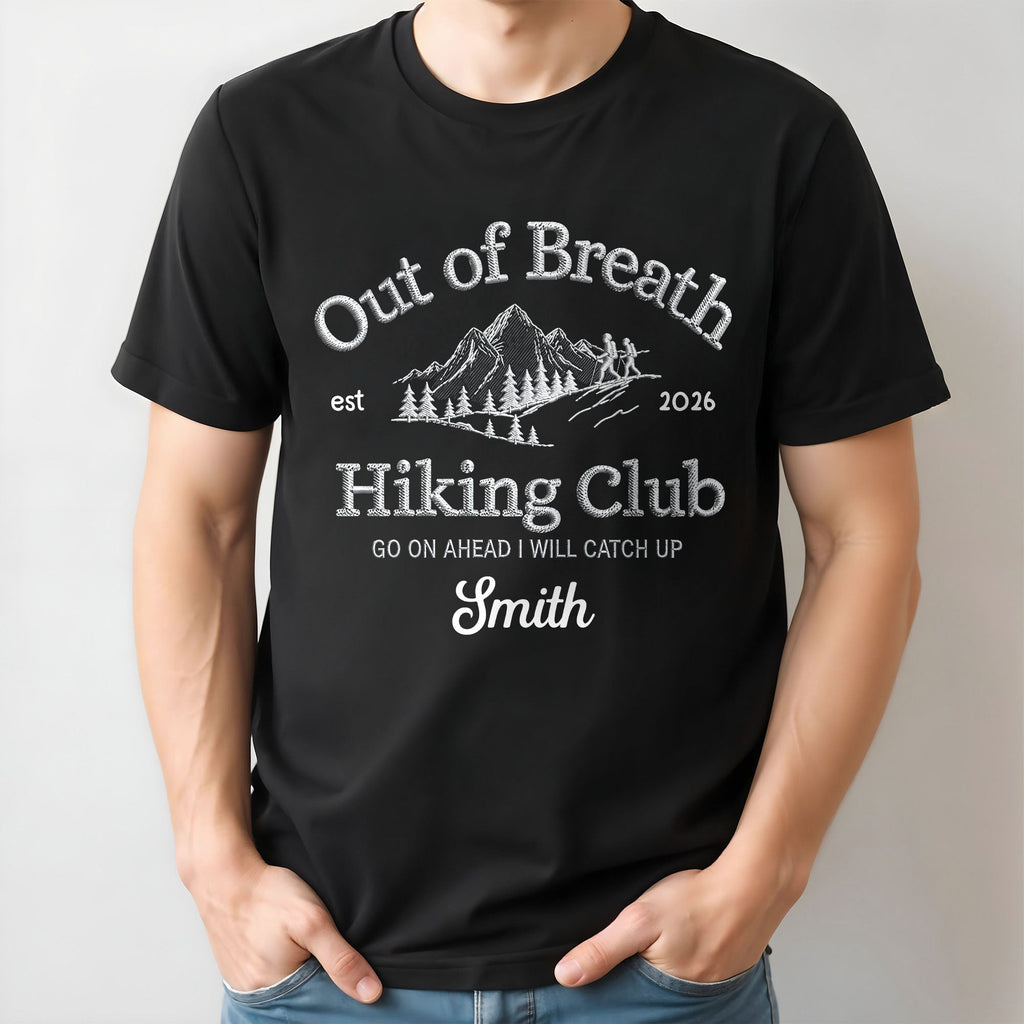 Personalized Hiking Club T-Shirt Hoodie Custom Gift for Him/Her Shirt GradoCreations