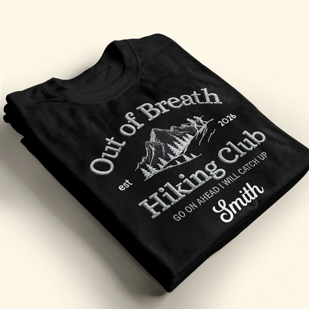Personalized Hiking Club T-Shirt Hoodie Custom Gift for Him/Her Shirt GradoCreations