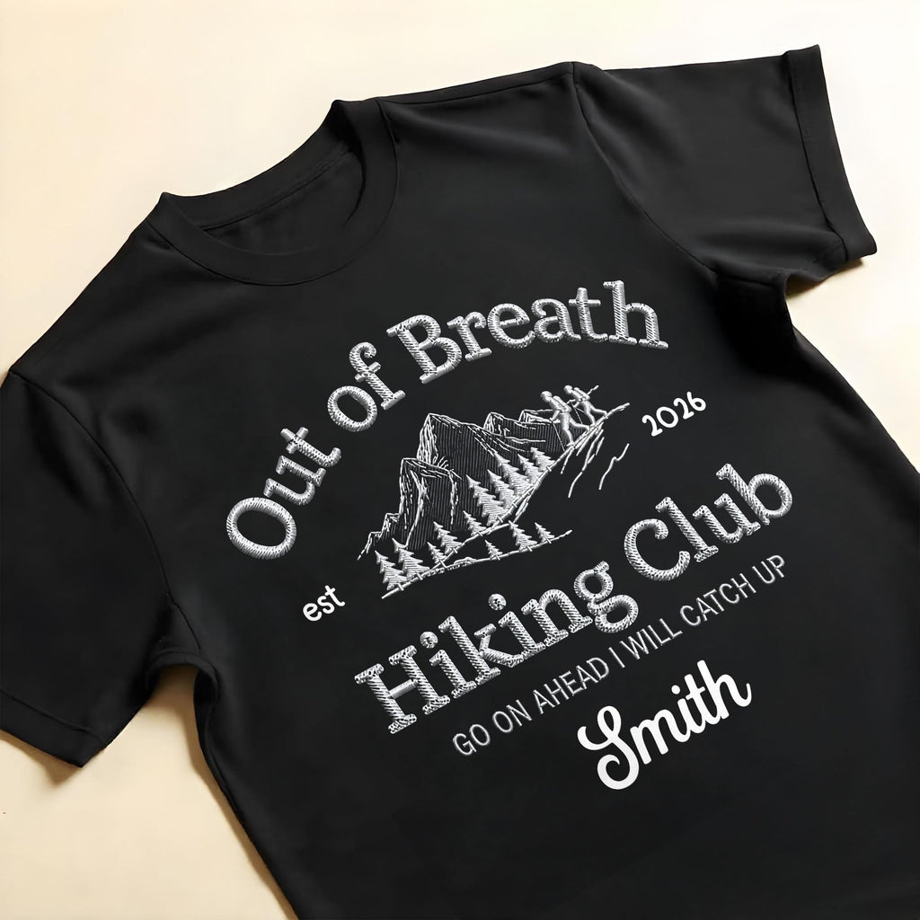 Personalized Hiking Club T-Shirt Hoodie Custom Gift for Him/Her Shirt GradoCreations