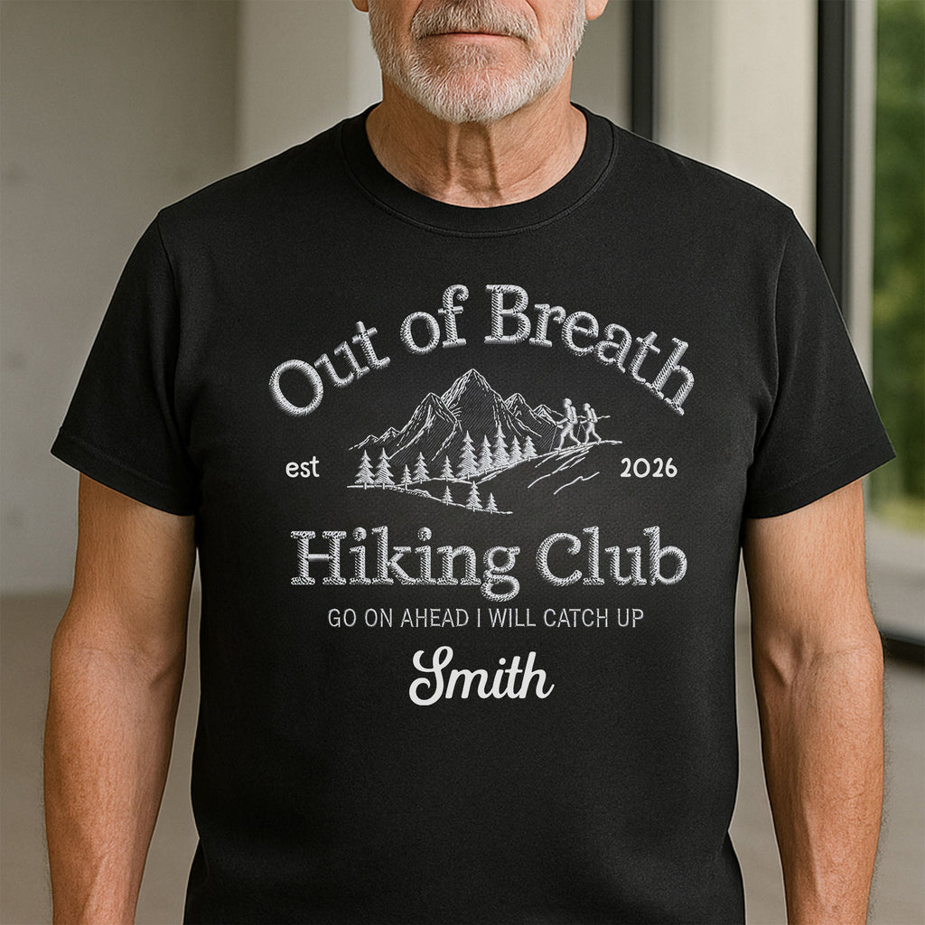 Personalized Hiking Club T-Shirt Hoodie Custom Gift for Him/Her Shirt GradoCreations