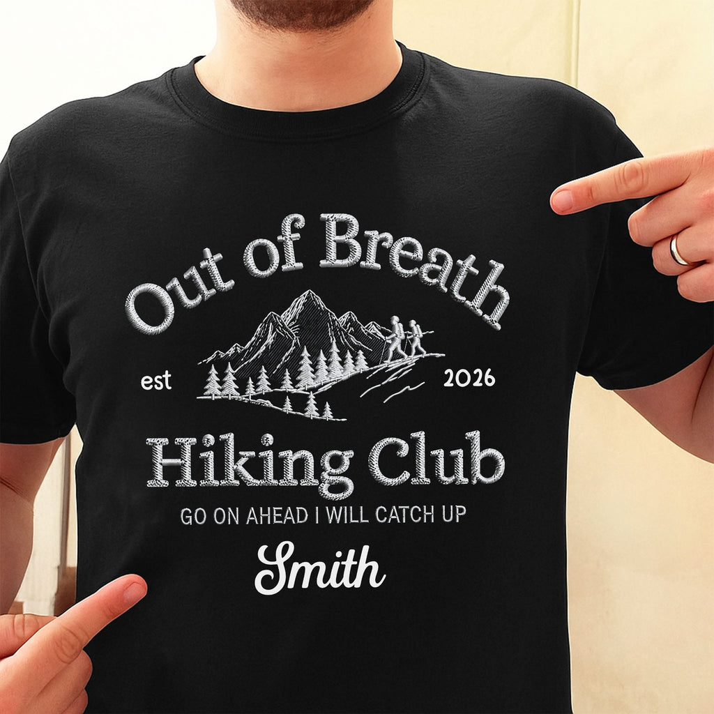 Personalized Hiking Club T-Shirt Hoodie Custom Gift for Him/Her Shirt GradoCreations