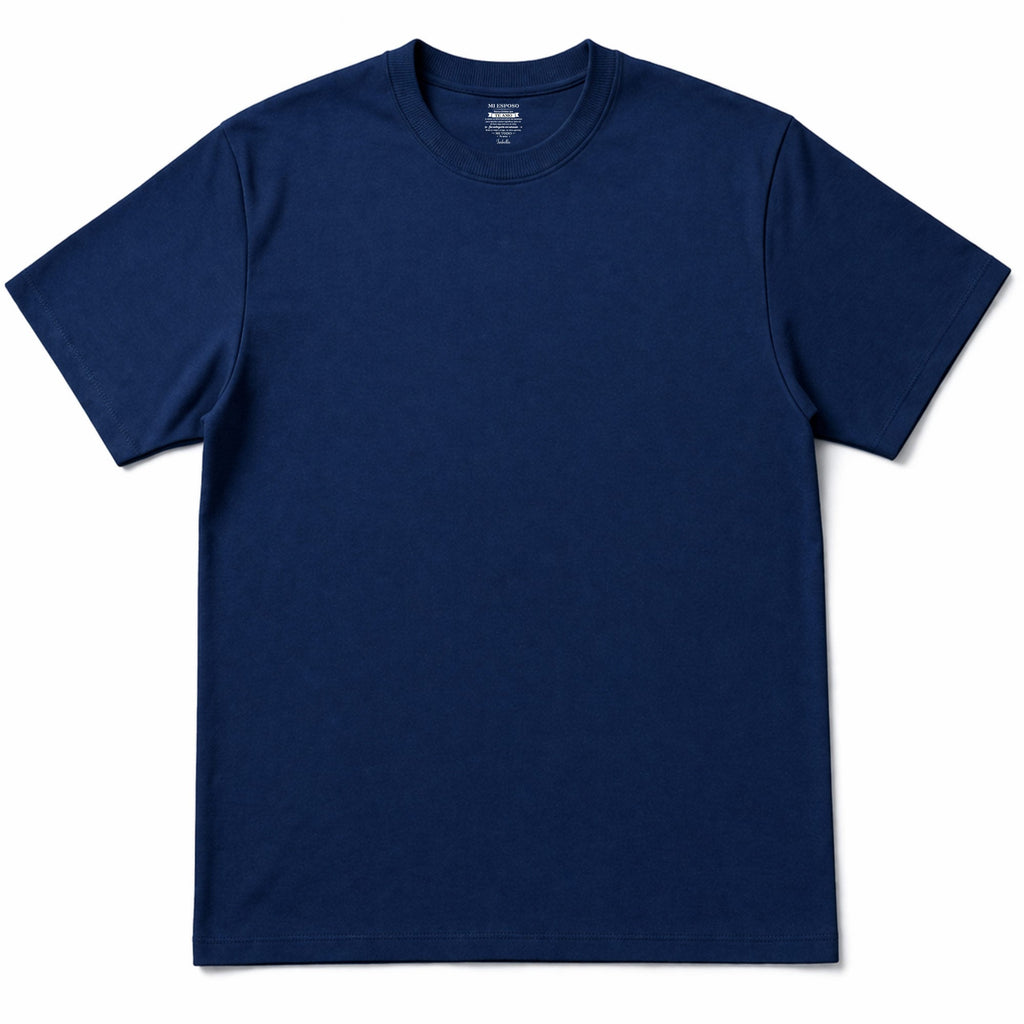 Personalized Custom T-Shirt for Him Inside Neck Print Gift Basic Shirt, Print inside back collar GradoCreations