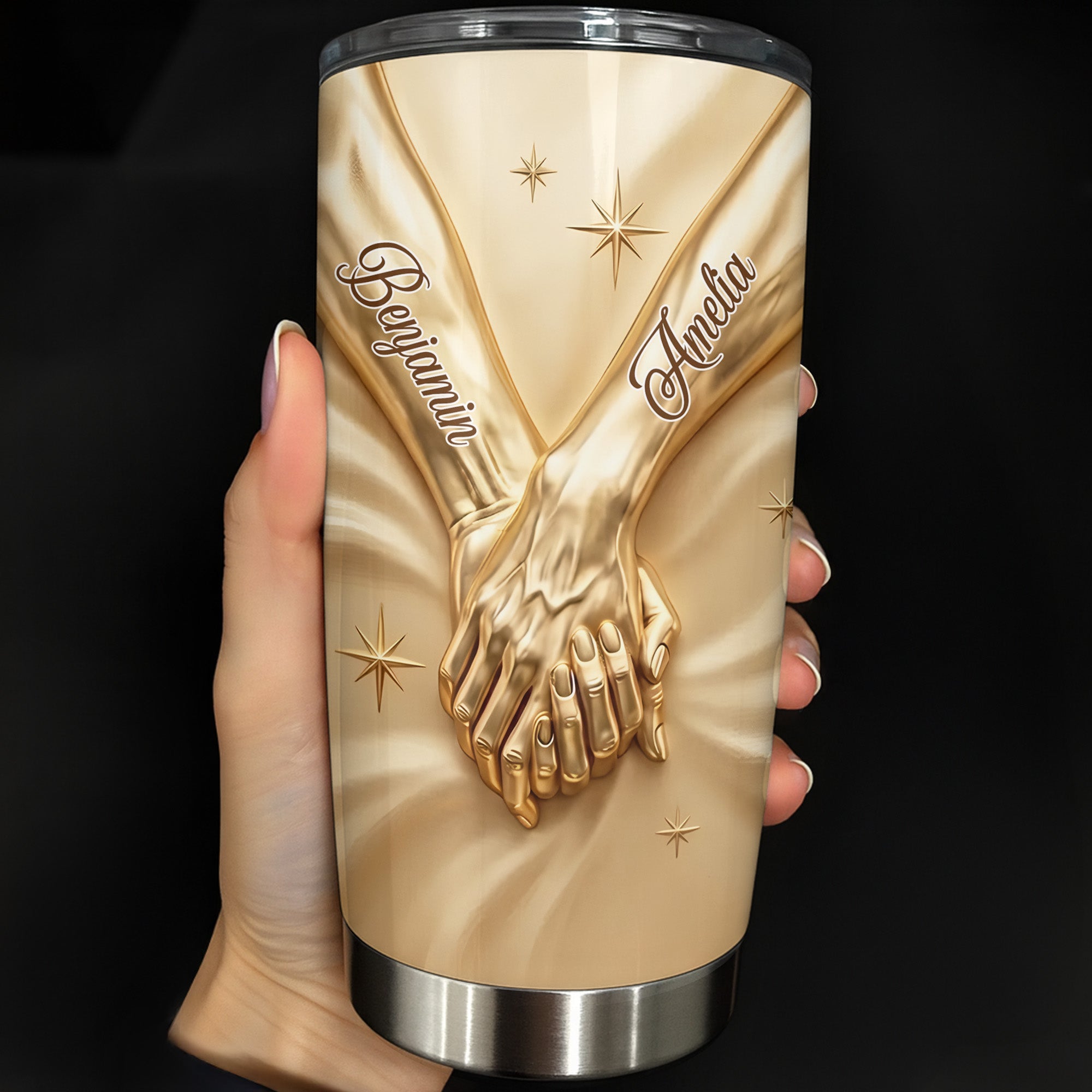 Personalized 20oz Stainless Steel Tumbler Gift for Husband