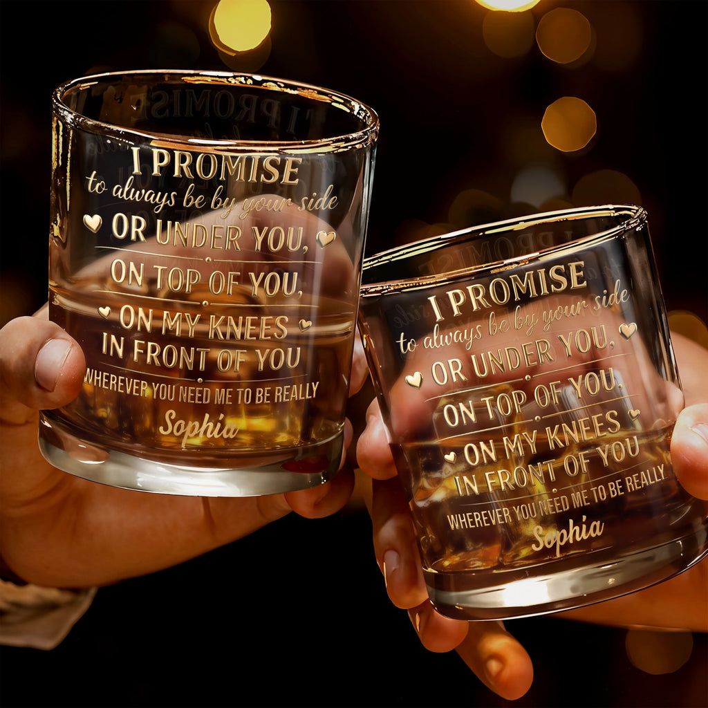 Personalized Custom Whiskey Glass Unique Heart Design Gift for Him Whiskey Glass GradoCreations