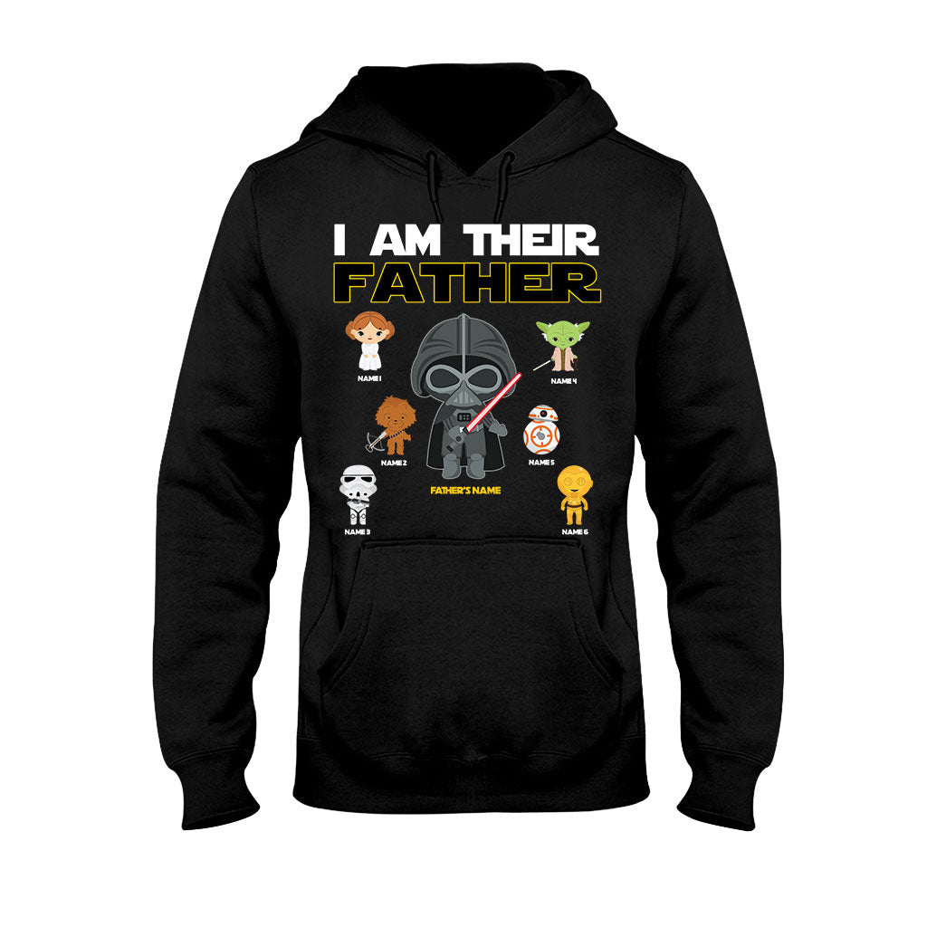 Personalized I Am Their Father T-Shirt & Hoodie Gift for Dad, Custom Name, Father's Day T-shirt & Hoodie GradoCreations