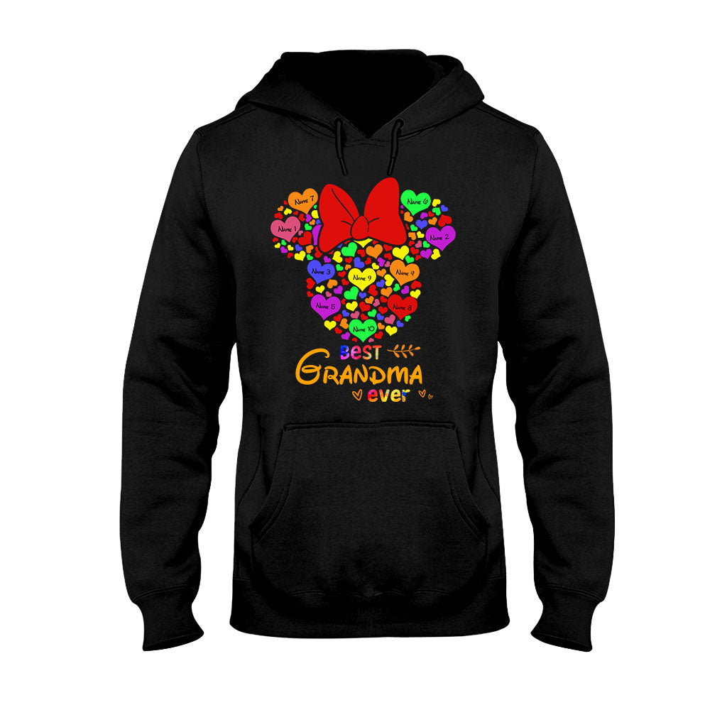 Personalized Mother's Day T-Shirt & Hoodie Best Grandma Ever Gift T-shirt & Hoodie GradoCreations