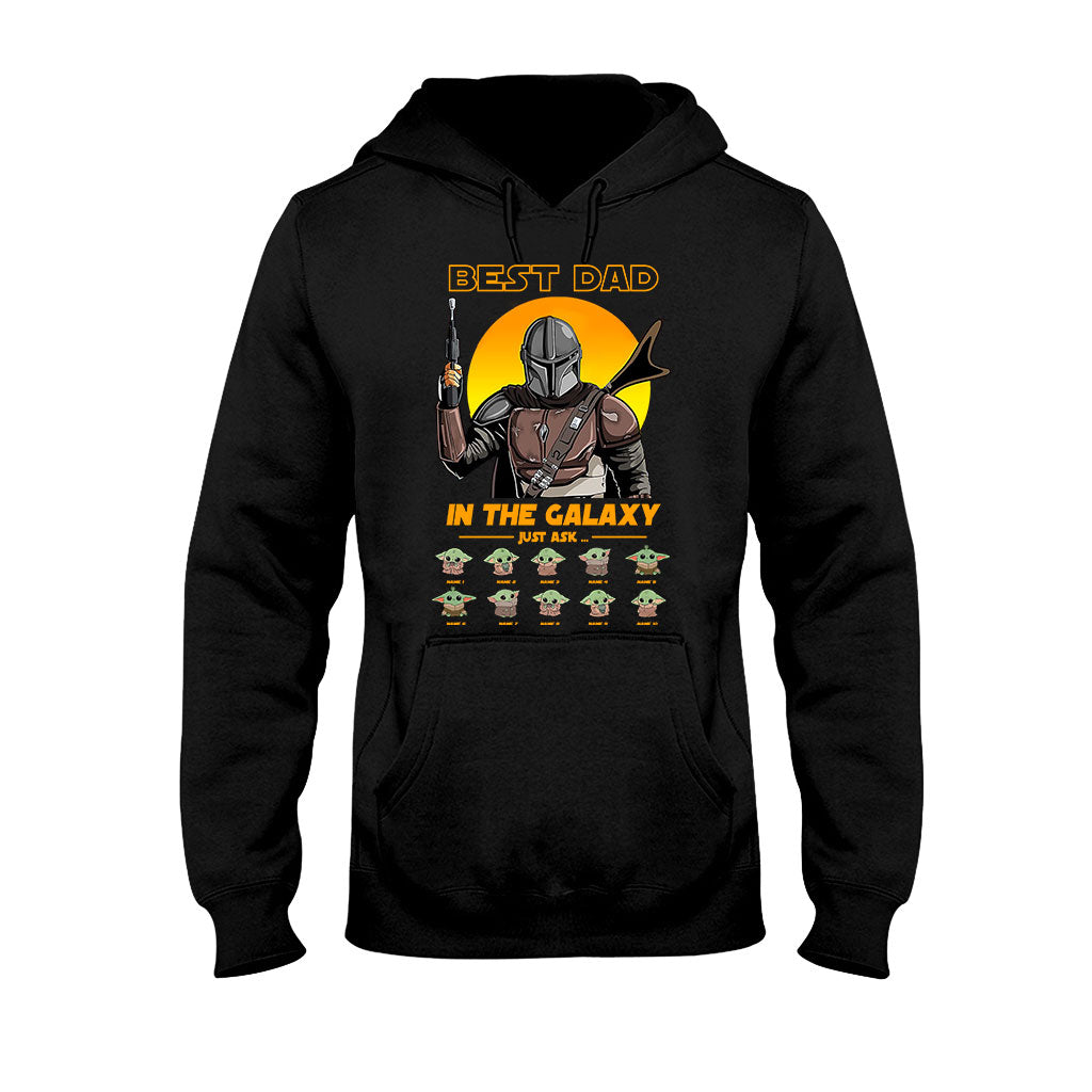 Personalized Best Dad In The Galaxy T-shirt & Hoodie Gift T-shirt & Hoodie GradoCreations