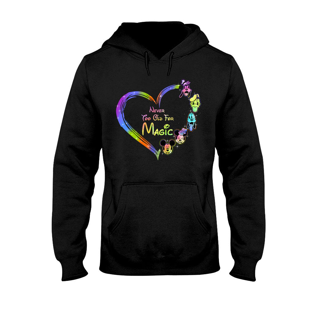 Personalized Never Too Old For Magic T-shirt & Hoodie Gift for All Ages T-shirt & Hoodie GradoCreations