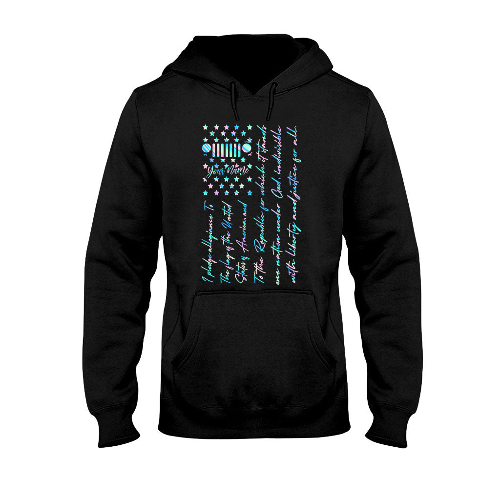 Personalized Independence Day T-shirt & Hoodie with Custom Name T-shirt & Hoodie GradoCreations