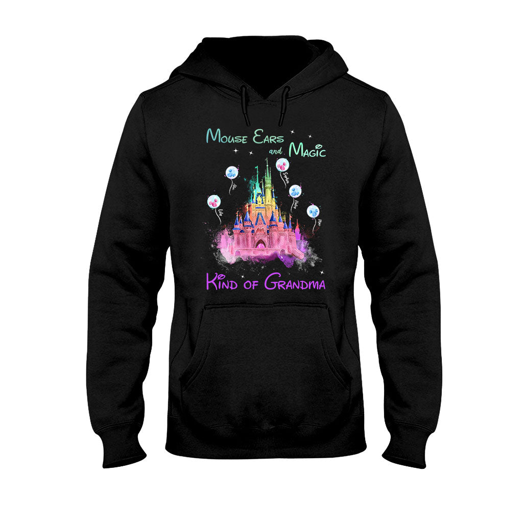 Personalized Mouse Ears T-Shirt for Grandma | Custom Magic Gift T-shirt & Hoodie GradoCreations