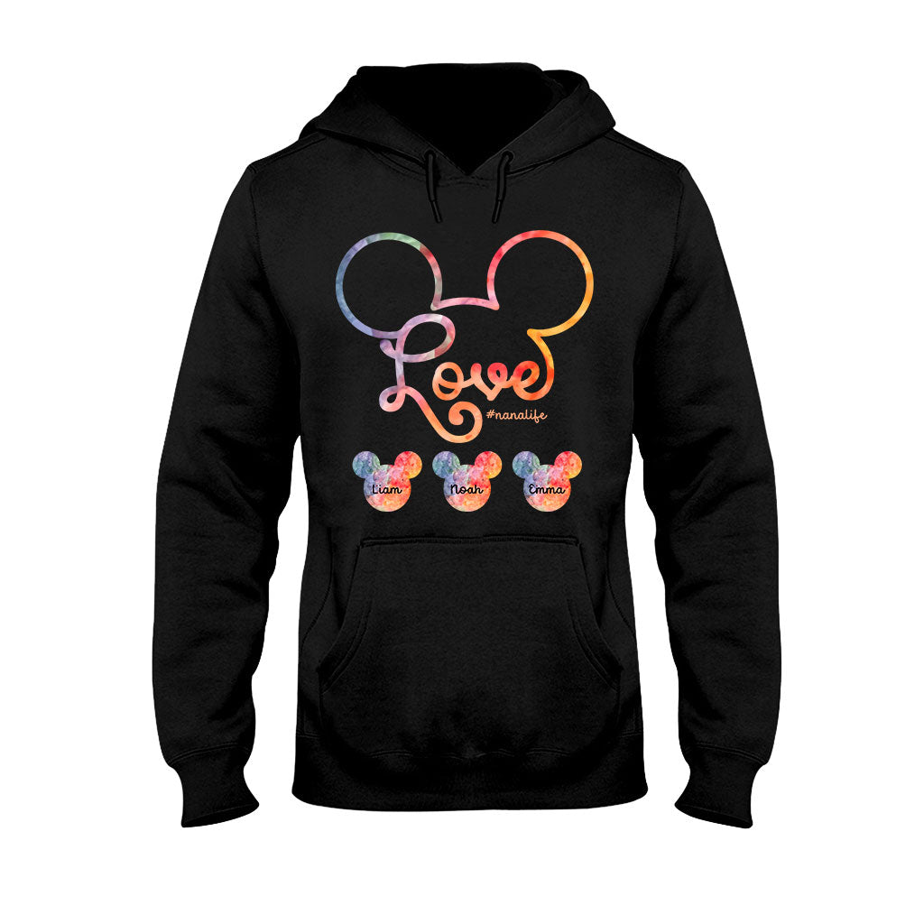 Personalized Grandma T-shirt and Hoodie with Love Design T-shirt & Hoodie GradoCreations