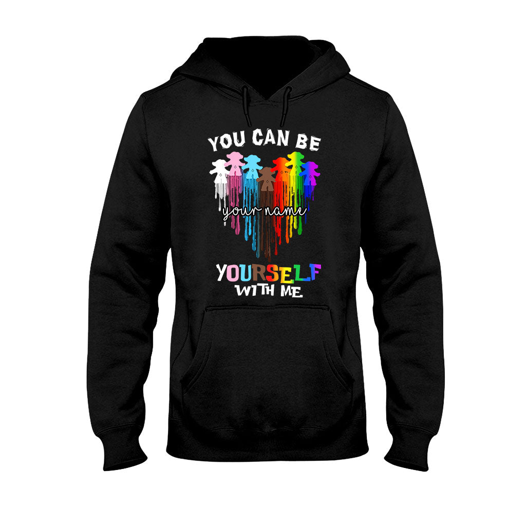 Personalized LGBT Support T-Shirt & Hoodie Custom Name Gift T-shirt & Hoodie GradoCreations
