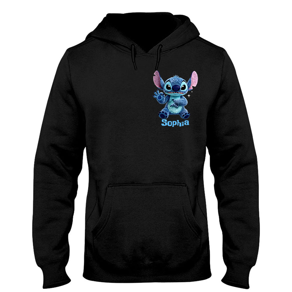 Personalized Cute Alien T-shirt & Hoodie for Kids - Ohana Gift T-shirt & Hoodie GradoCreations