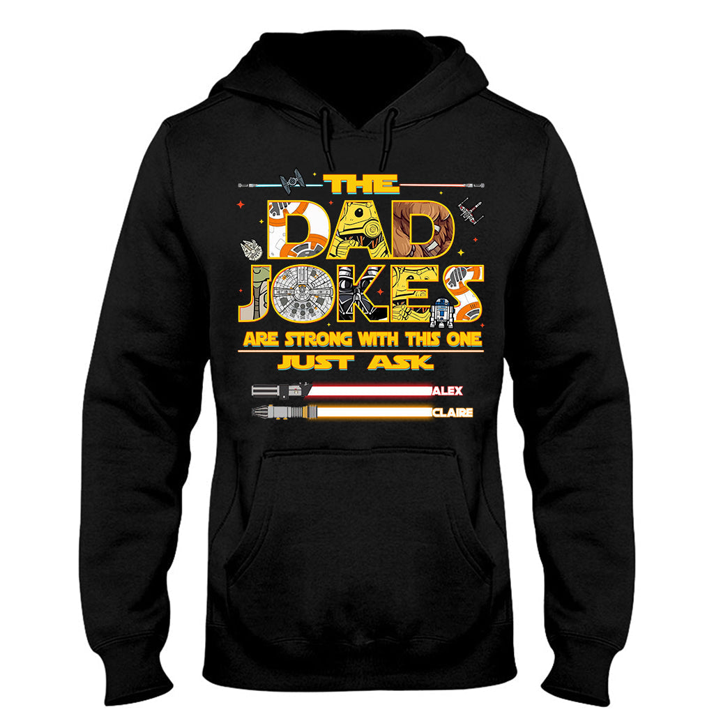 Personalized Dad Jokes T-Shirt and Hoodie Gift for Dad T-shirt & Hoodie GradoCreations