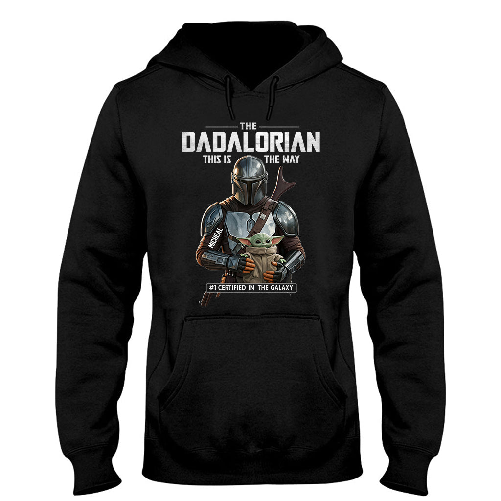 Personalized Dadalorian This Is The Way T-shirt & Hoodie Gift for Dad T-shirt & Hoodie GradoCreations