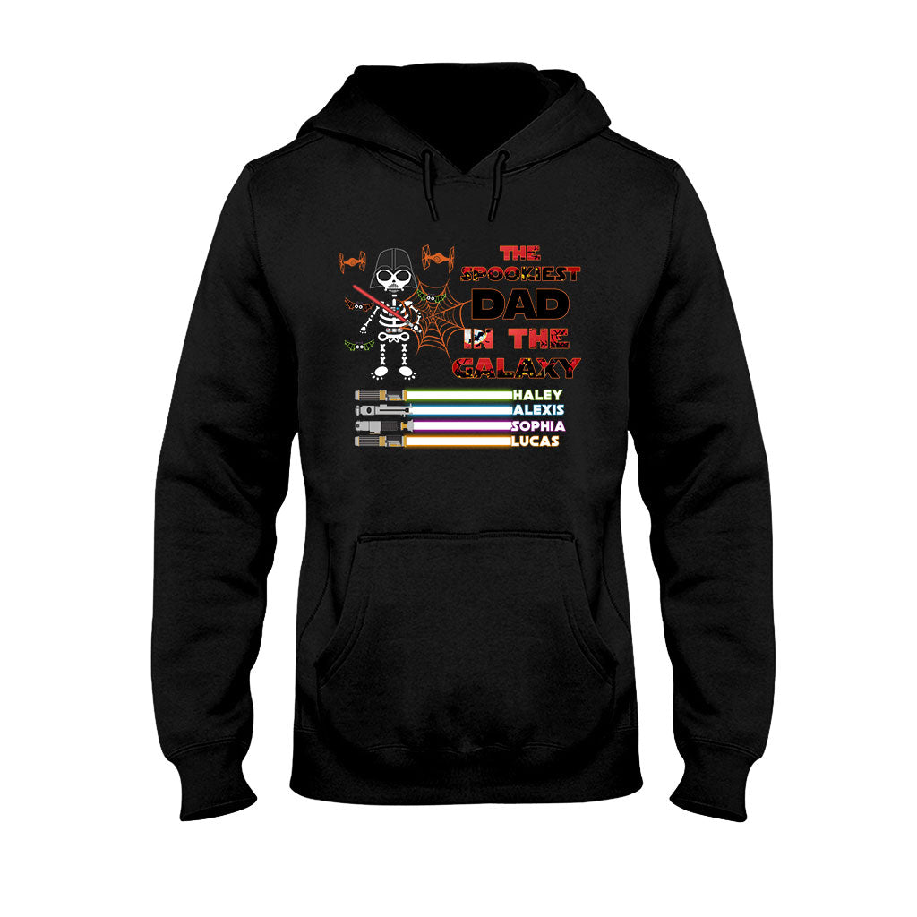 Personalized Halloween T-Shirt & Hoodie for Dad | Spookiest Gift Idea T-shirt & Hoodie GradoCreations