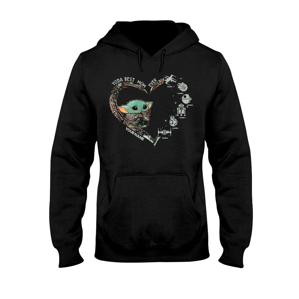 Personalized Yoda Best Mom Ever T-shirt & Hoodie Gift T-shirt & Hoodie GradoCreations