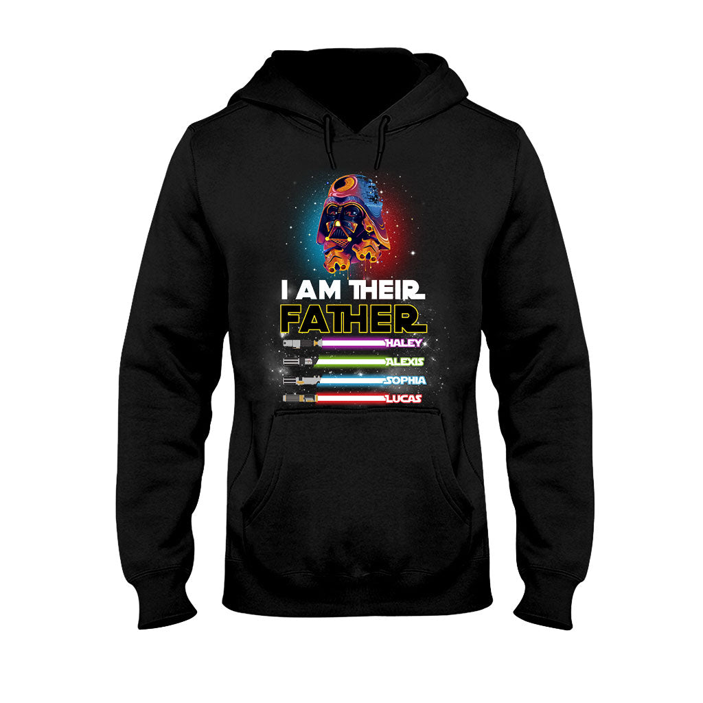 Personalized I Am Their Father T-shirt & Hoodie Gift for Dad T-shirt & Hoodie GradoCreations