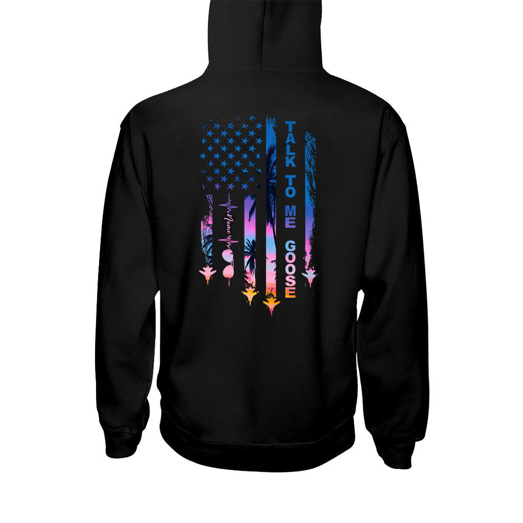 Personalized Independence Day Top Gun T-shirt and Hoodie Gift T-shirt & Hoodie GradoCreations