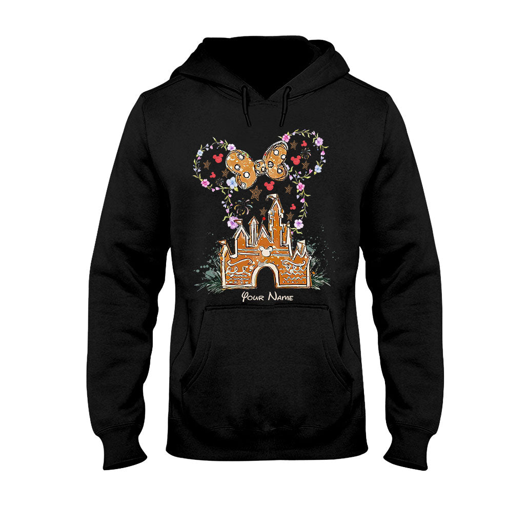 Personalized Merry Christmas Mouse T-shirt & Hoodie Custom Name Gift T-shirt & Hoodie GradoCreations