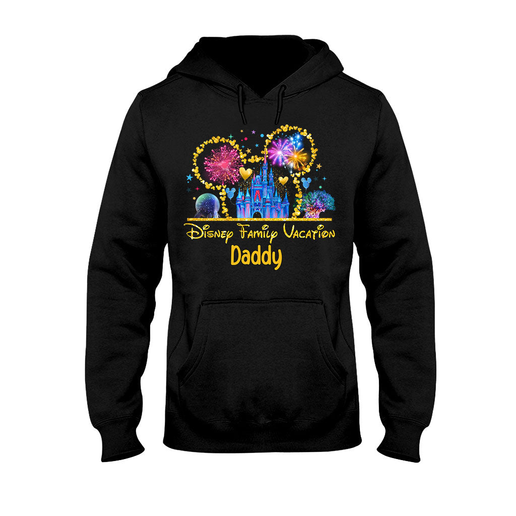 Personalized Disney Family Vacation T-shirt & Hoodie for Dad T-shirt & Hoodie GradoCreations
