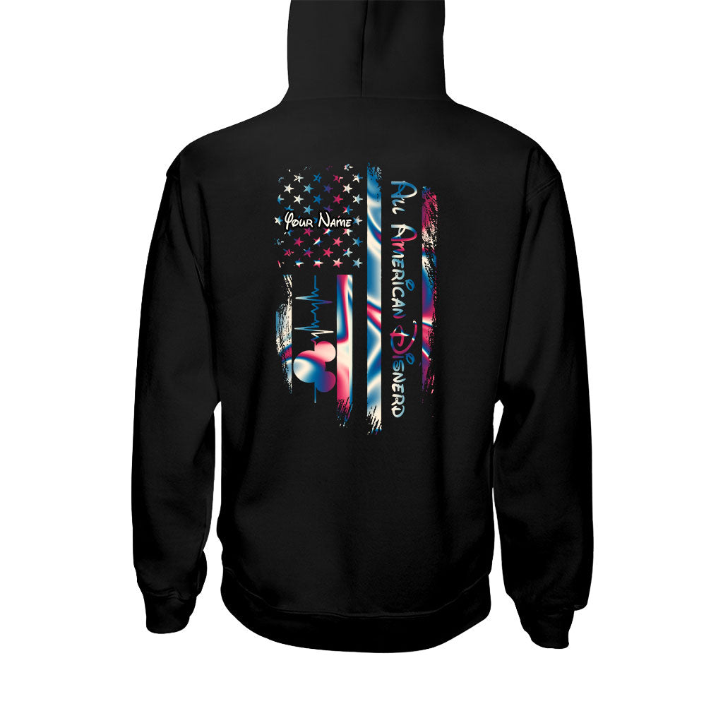 Personalized Independence Day T-Shirt & Hoodie with Name Customization T-shirt & Hoodie GradoCreations