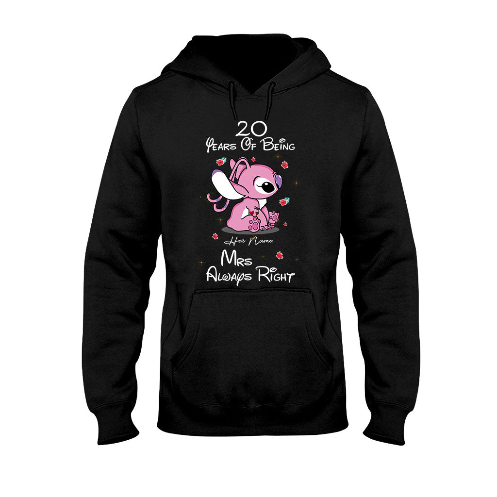 Personalized Couple T-shirt & Hoodie His & Hers Ohana Gift T-shirt & Hoodie GradoCreations