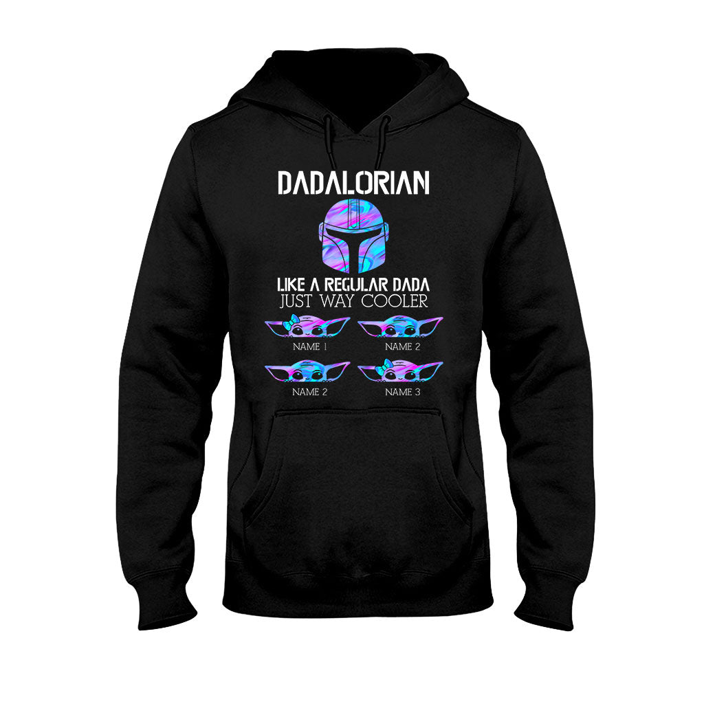 Personalized Dadalorian T-shirt & Hoodie Gift for Dad T-shirt & Hoodie GradoCreations