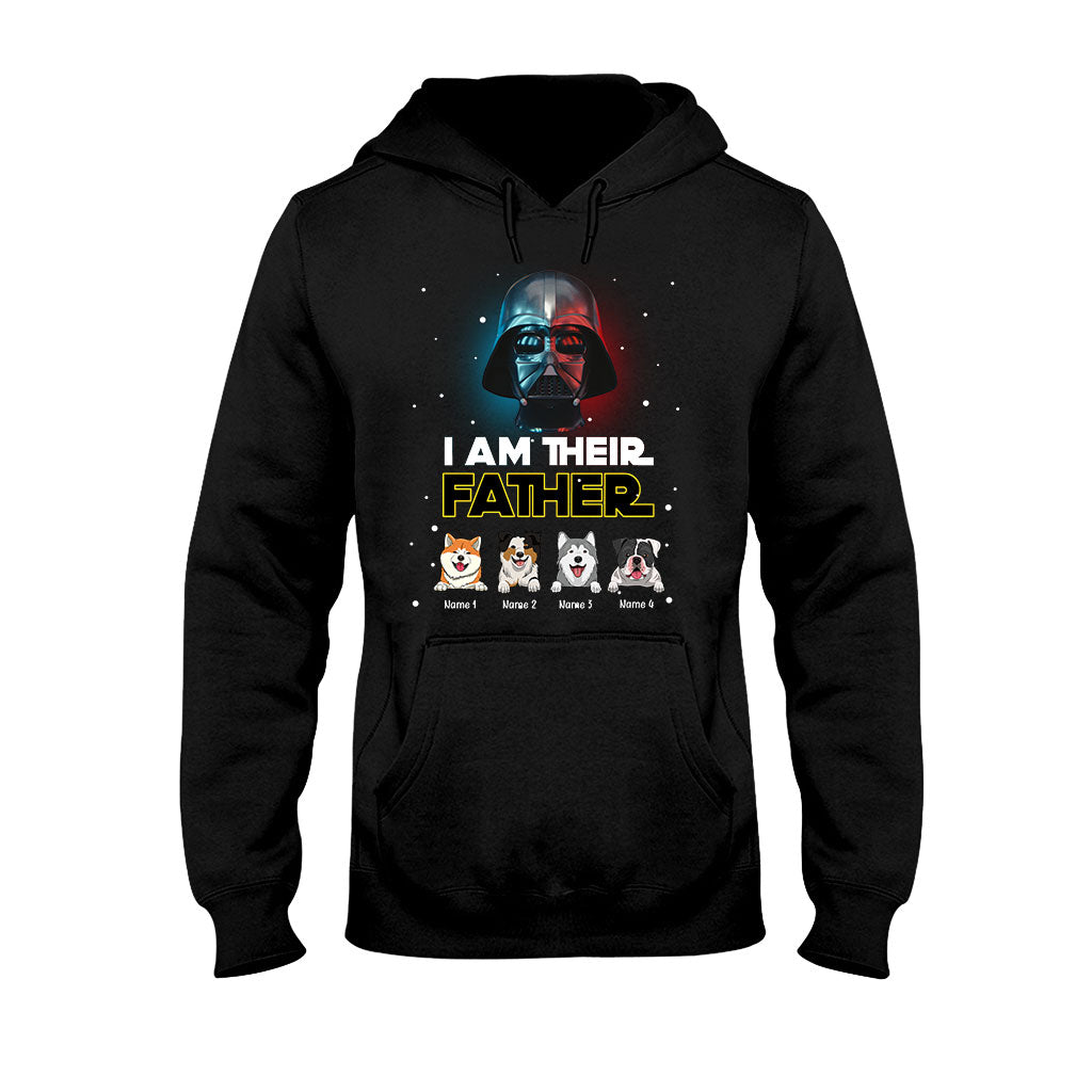 Personalized Dog Dad T-Shirt and Hoodie - I Am Their Father Gift T-shirt & Hoodie GradoCreations