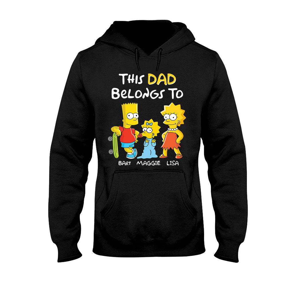 Personalized Dad T-shirt Hoodie Custom Family Gift T-shirt & Hoodie GradoCreations