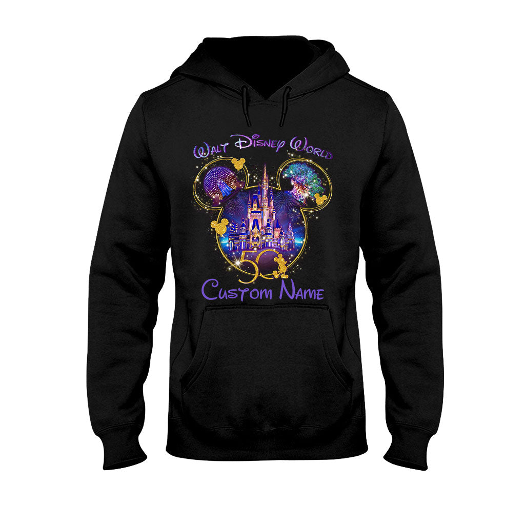 Personalized Christmas Mouse T-shirt & Hoodie Custom Name Gift T-shirt & Hoodie GradoCreations