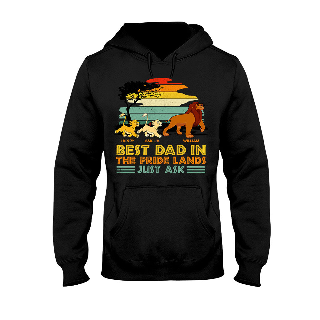 Personalized Best Dad T-Shirt & Hoodie for Father's Day Gift T-shirt & Hoodie GradoCreations