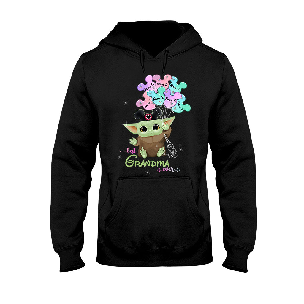Personalized Best Grandma Ever T-shirt & Hoodie Gift for Mother's Day T-shirt & Hoodie GradoCreations