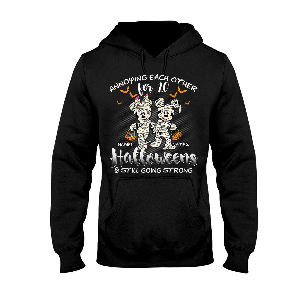 Personalized Halloween Mouse T-shirt & Hoodie Unique Couple Gift T-shirt & Hoodie GradoCreations