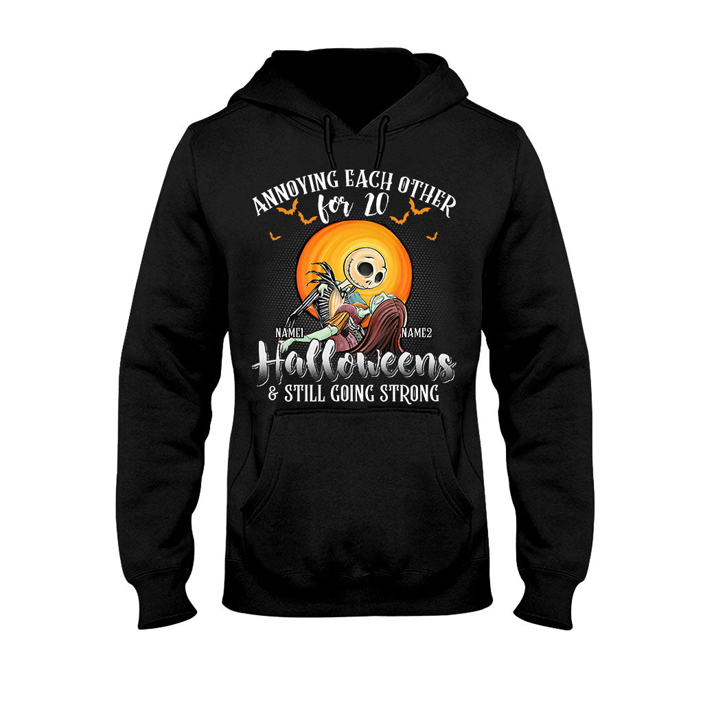 Personalized Halloween T-shirt & Hoodie Custom Names Gift T-shirt & Hoodie GradoCreations