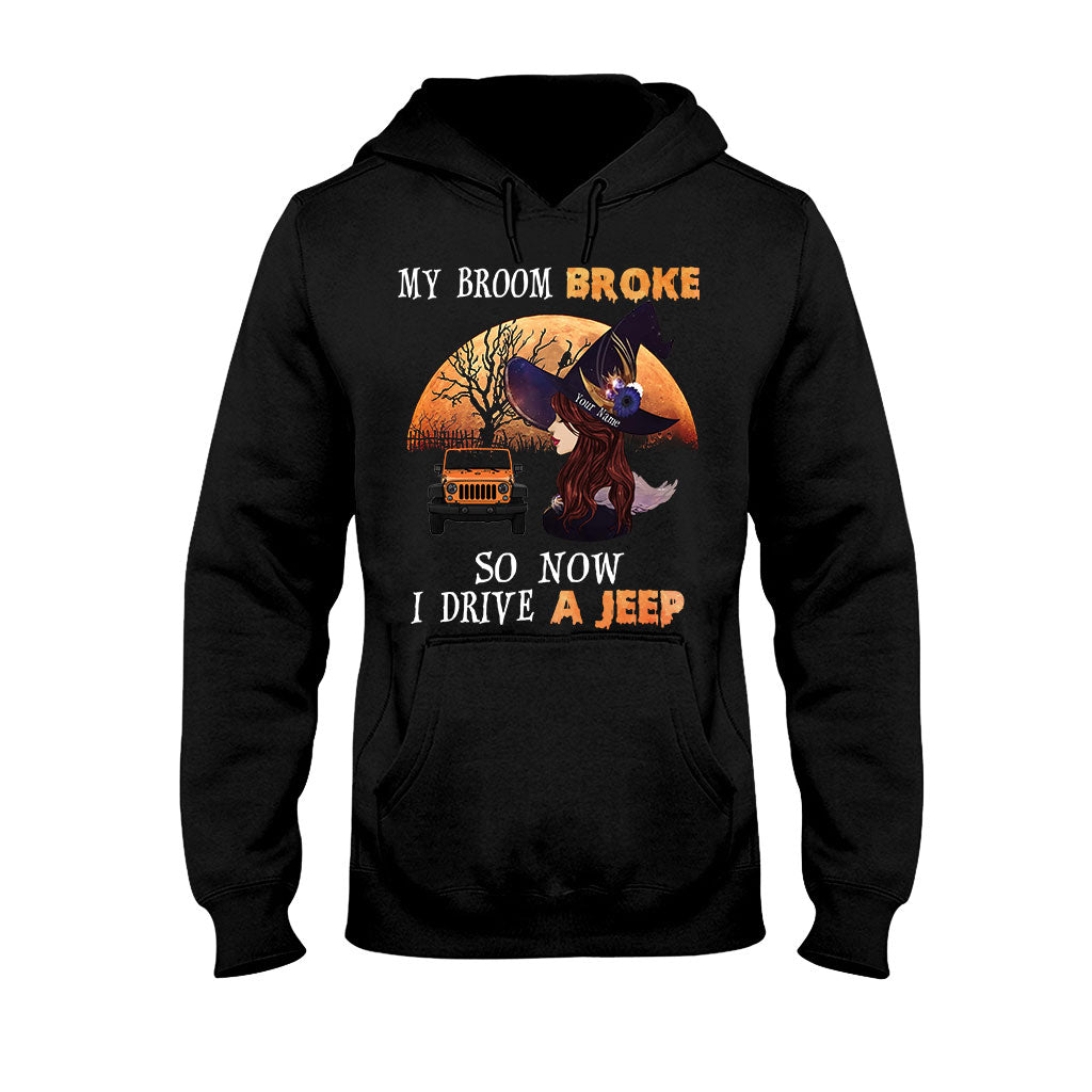 Personalized Halloween T-Shirt & Hoodie Custom Name for Jeep Lovers T-shirt & Hoodie GradoCreations