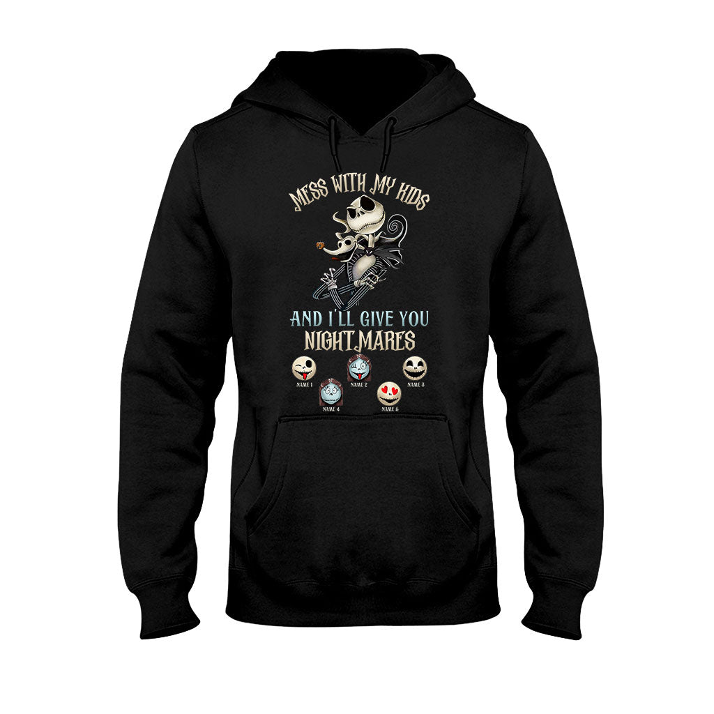 Personalized Nightmare T-shirt and Hoodie Gift for Dad | Halloween & Father's Day T-shirt & Hoodie GradoCreations