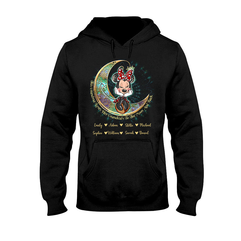 Personalized Grandma Mouse T-shirt & Hoodie Gift for Grandkids T-shirt & Hoodie GradoCreations