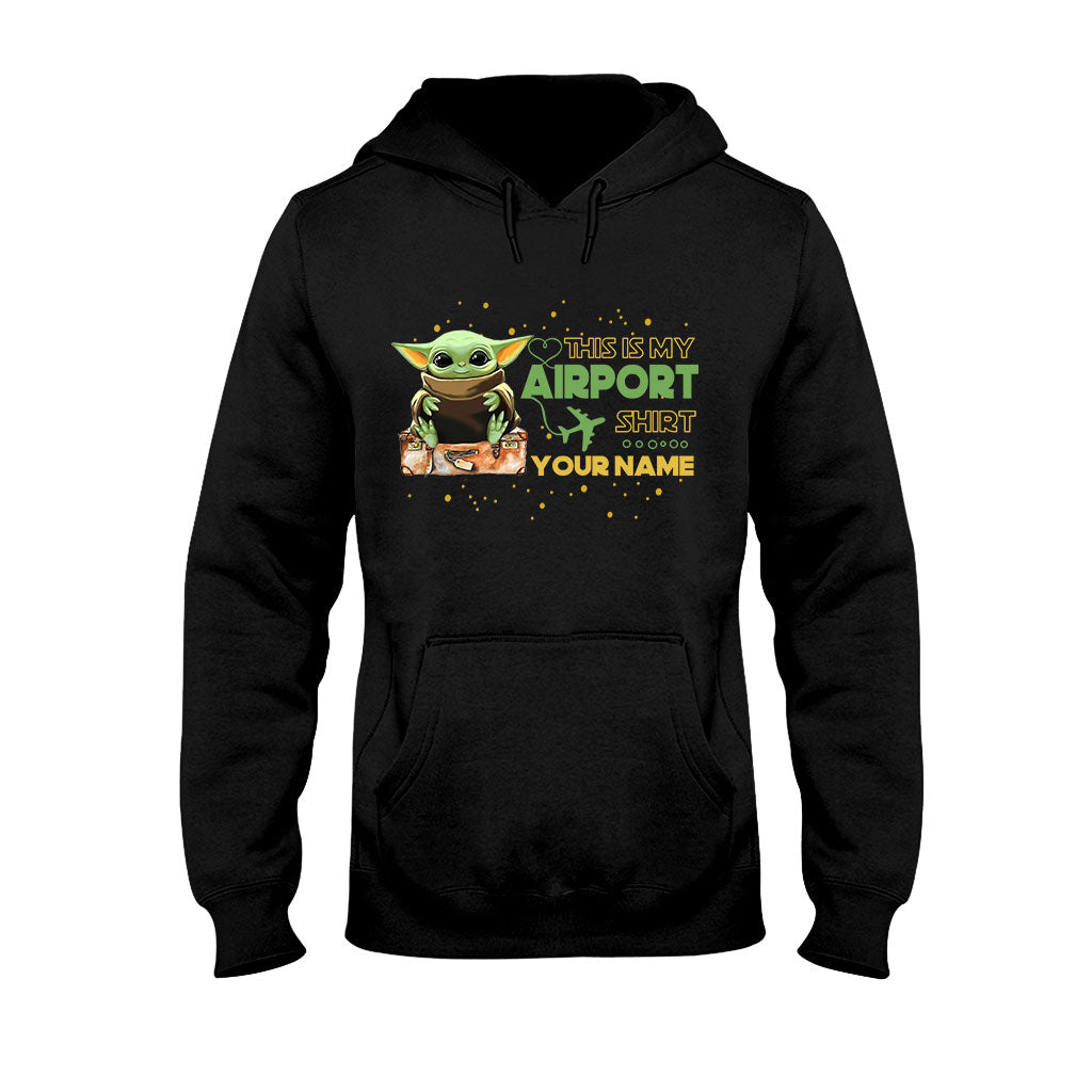 Personalized Airport Shirt Featuring Custom Name T-shirt & Hoodie T-shirt & Hoodie GradoCreations