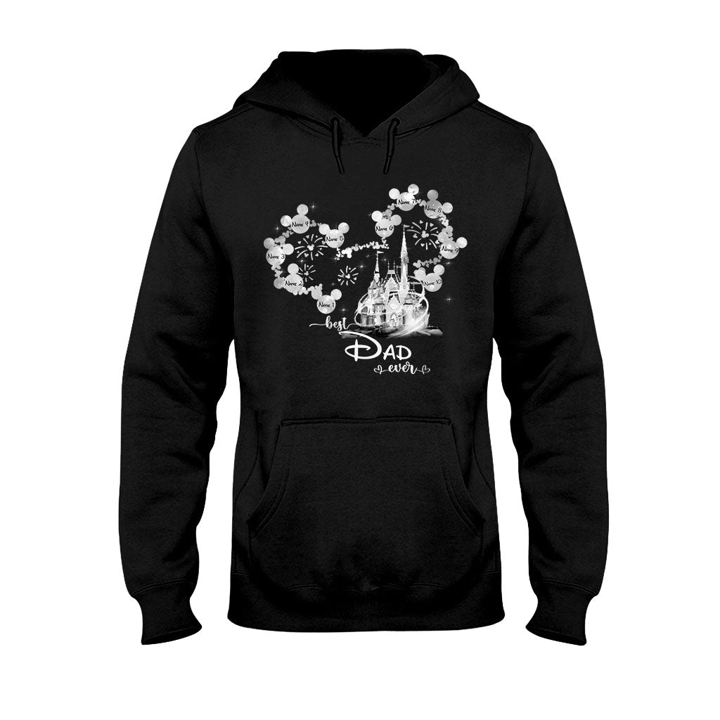 Personalized Best Dad Ever T-Shirt & Hoodie Gift for Father's Day T-shirt & Hoodie GradoCreations